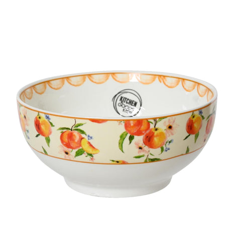 Decoris skål porcelæn ø15cm fersken