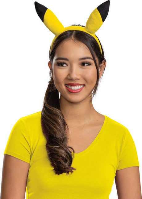 Forklædningspokémon, pikachu-ører, diadem - unisize 8+
