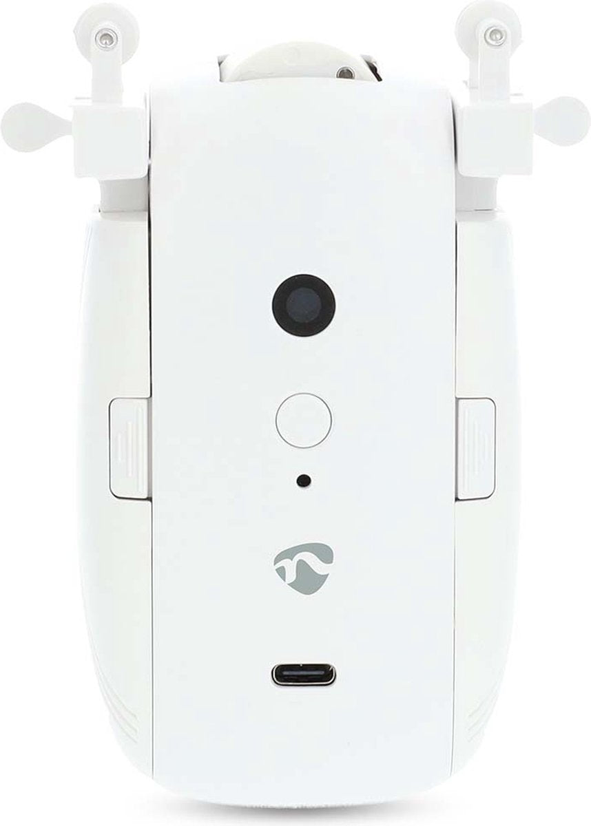 Nedis smartlife gardinrobot – til U-skinne – Bluetooth – 4000mah – hvid