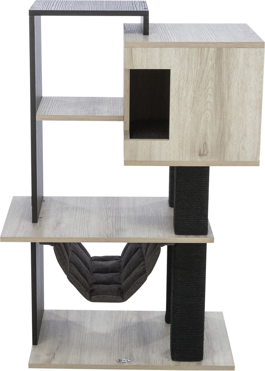Trixie citystyle - kradsestolpe - grå sort - 98 cm