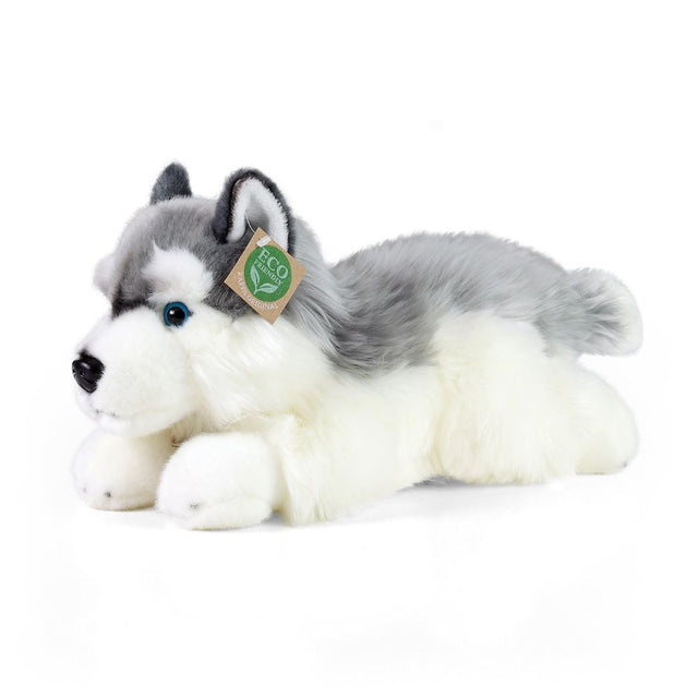 Plys husky 30 cm miljøvenlig