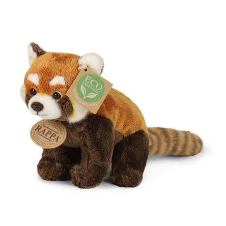Plys rød panda 18 cm miljøvenlig