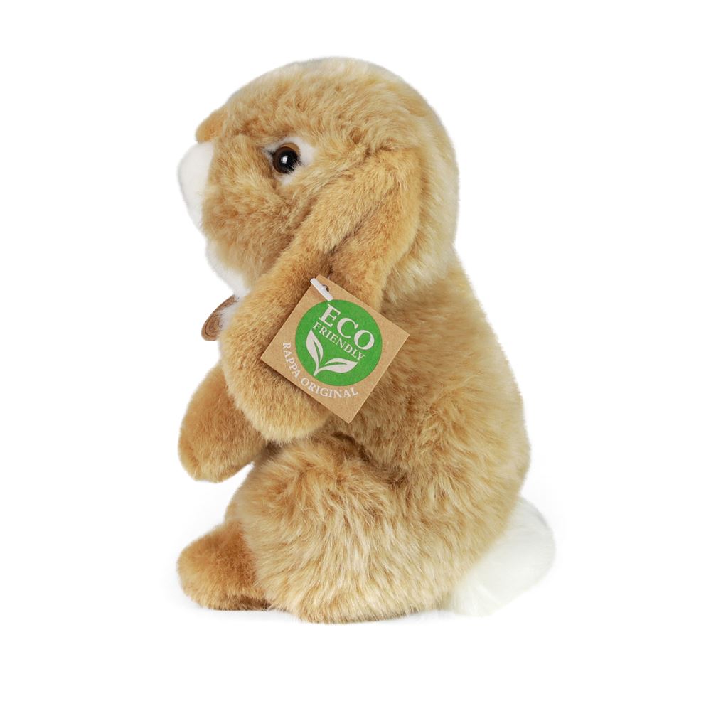 Plys beige hare 18 cm miljøvenlig