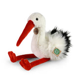 Plys stork 39 cm miljøvenlig