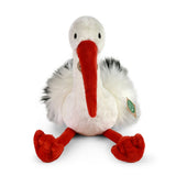 Plys stork 39 cm miljøvenlig