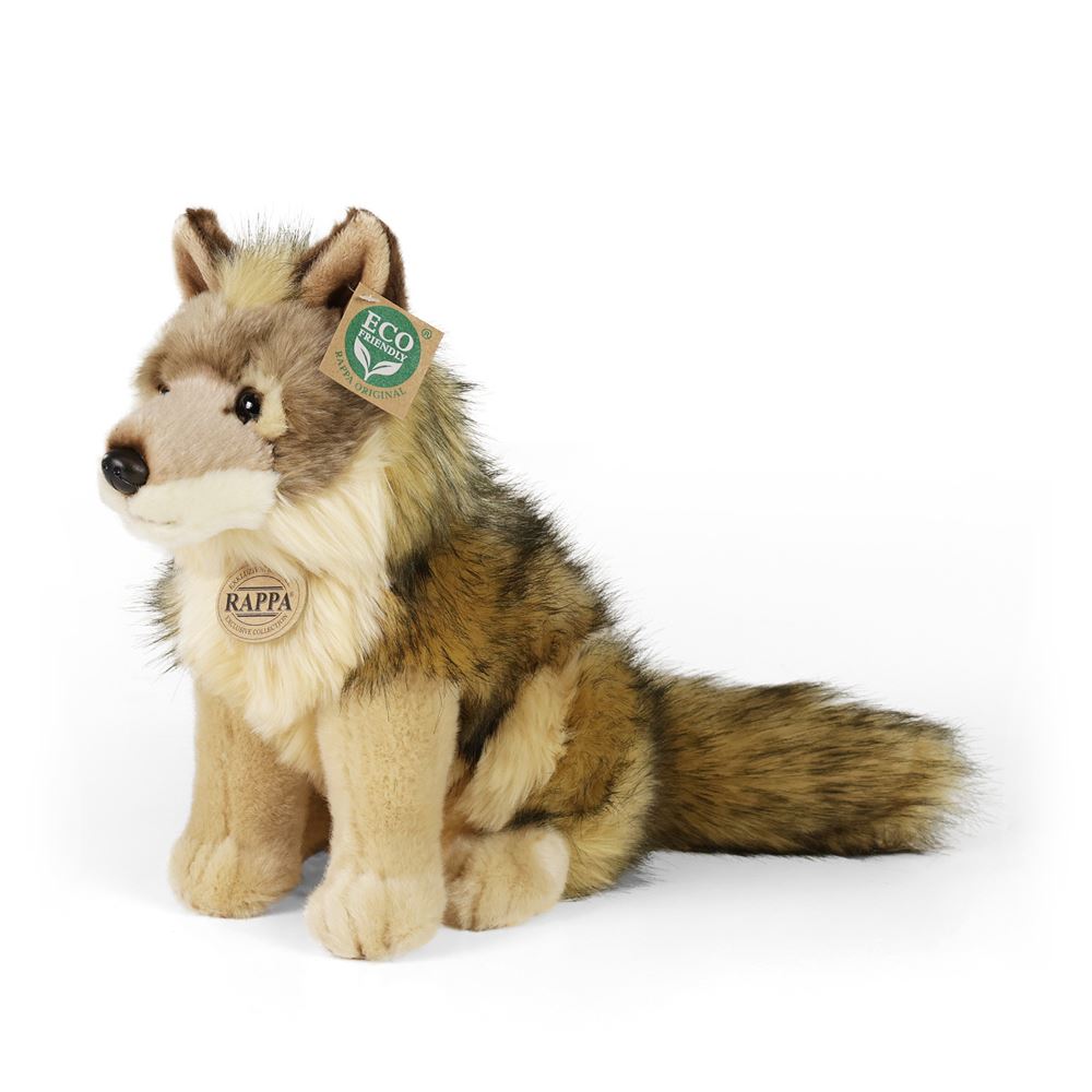Plys coyote wolf 24 cm miljøvenlig