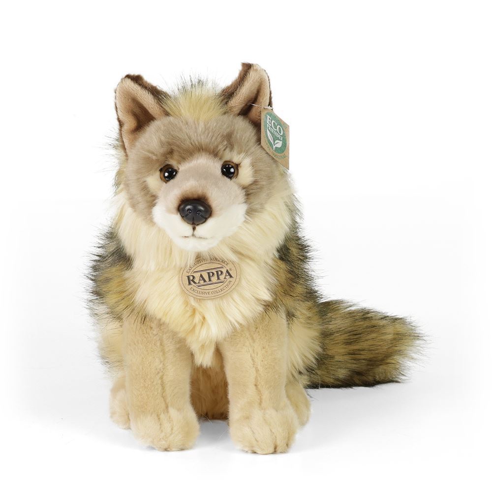 Plys coyote wolf 24 cm miljøvenlig