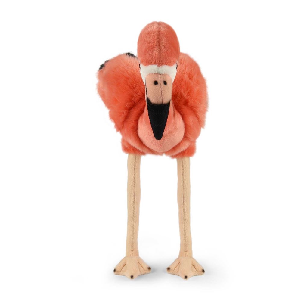 Plys flamingo 46 cm miljøvenlig
