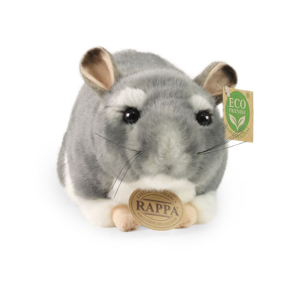 Plys chinchilla 22 cm miljøvenlig