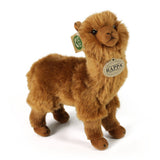 Plys brun alpaca 23 cm miljøvenlig