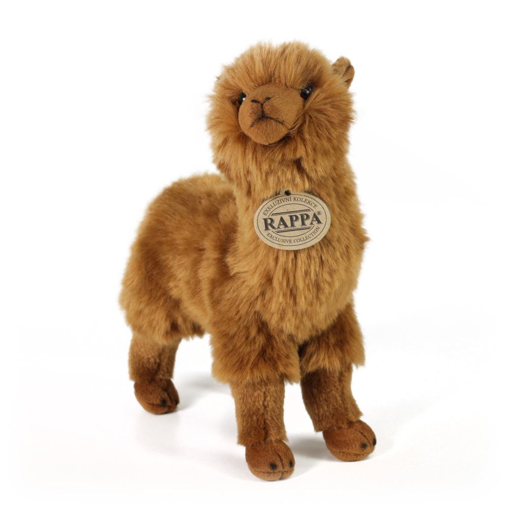 Plys brun alpaca 23 cm miljøvenlig