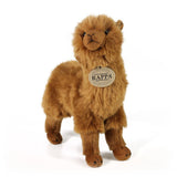 Plys brun alpaca 23 cm miljøvenlig