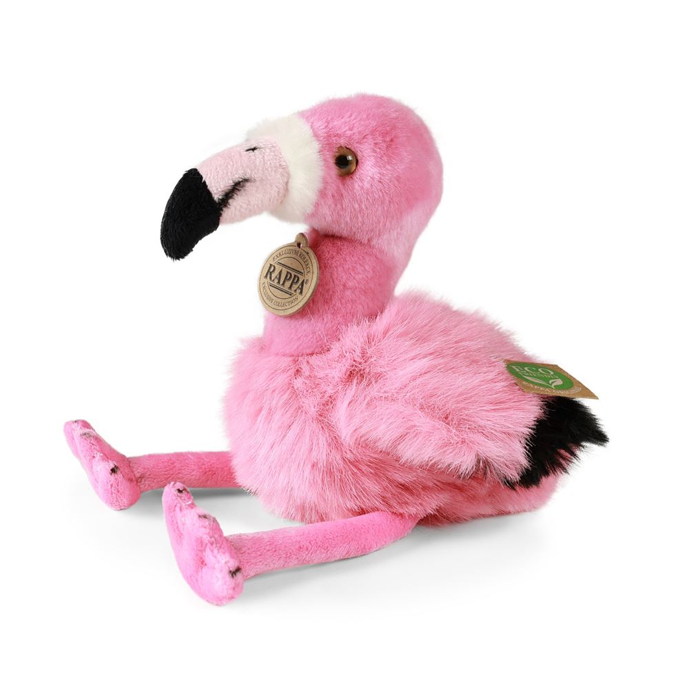 Plys flamingo 20 cm miljøvenlig