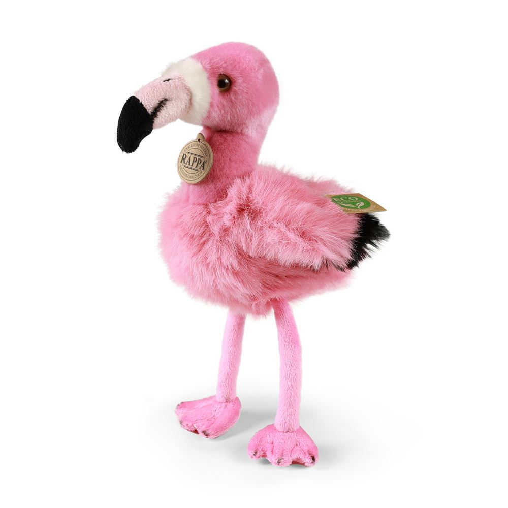 Plys flamingo 20 cm miljøvenlig