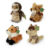 Plys vilde dyr assorteret 16 cm øko-fre