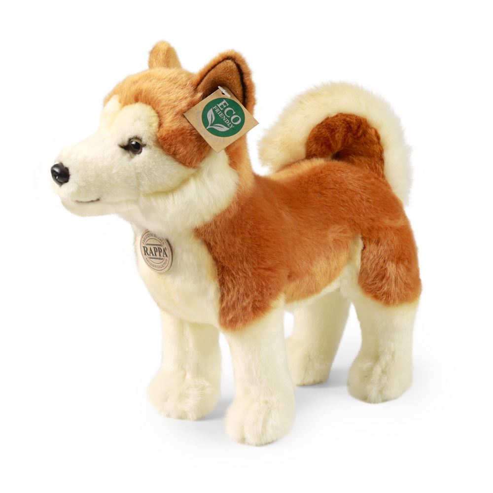 Plys akita inu 30 cm miljøvenlig