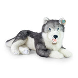 Plys husky hund 60 cm miljøvenlig