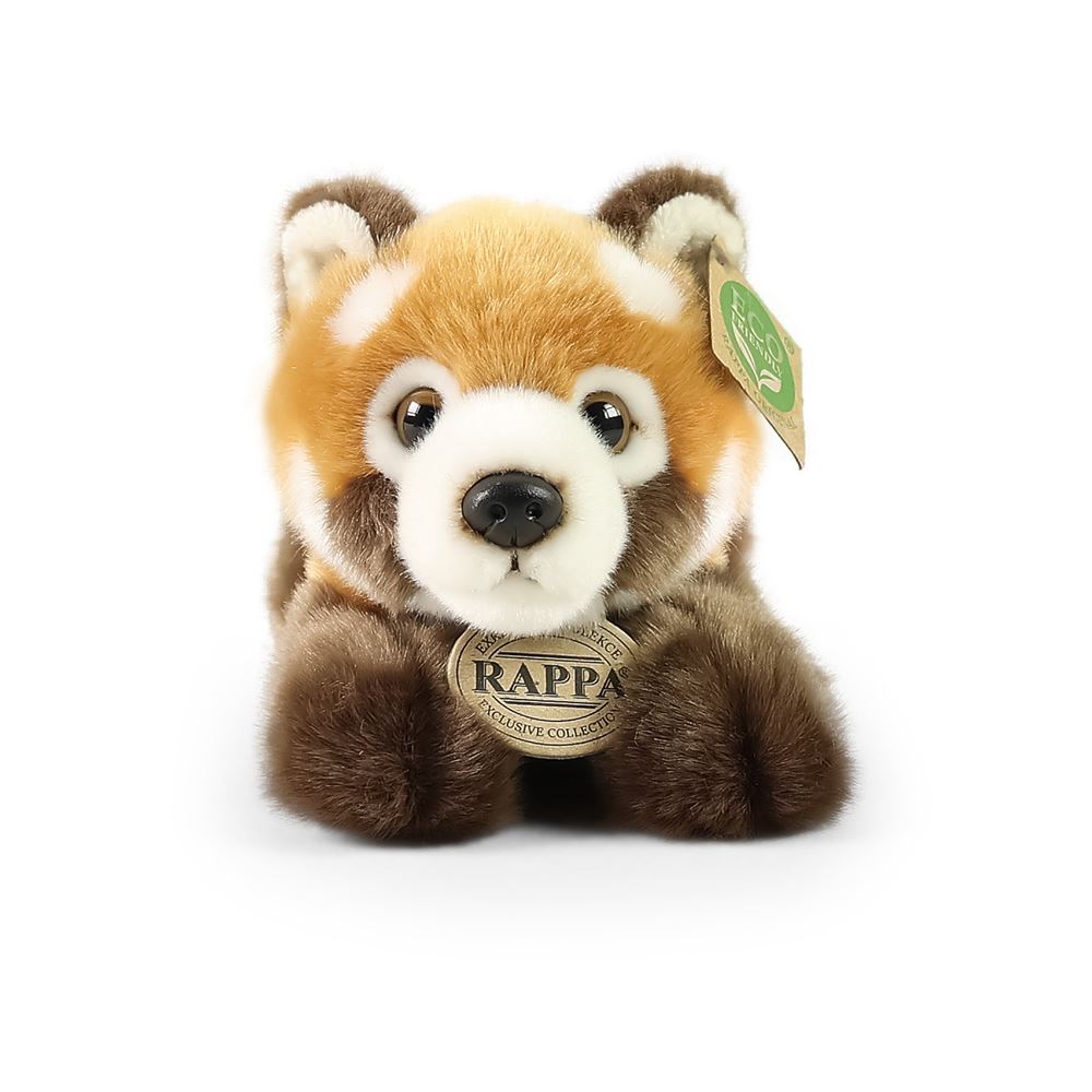 Plys rød panda liggende 20 cm miljøfri