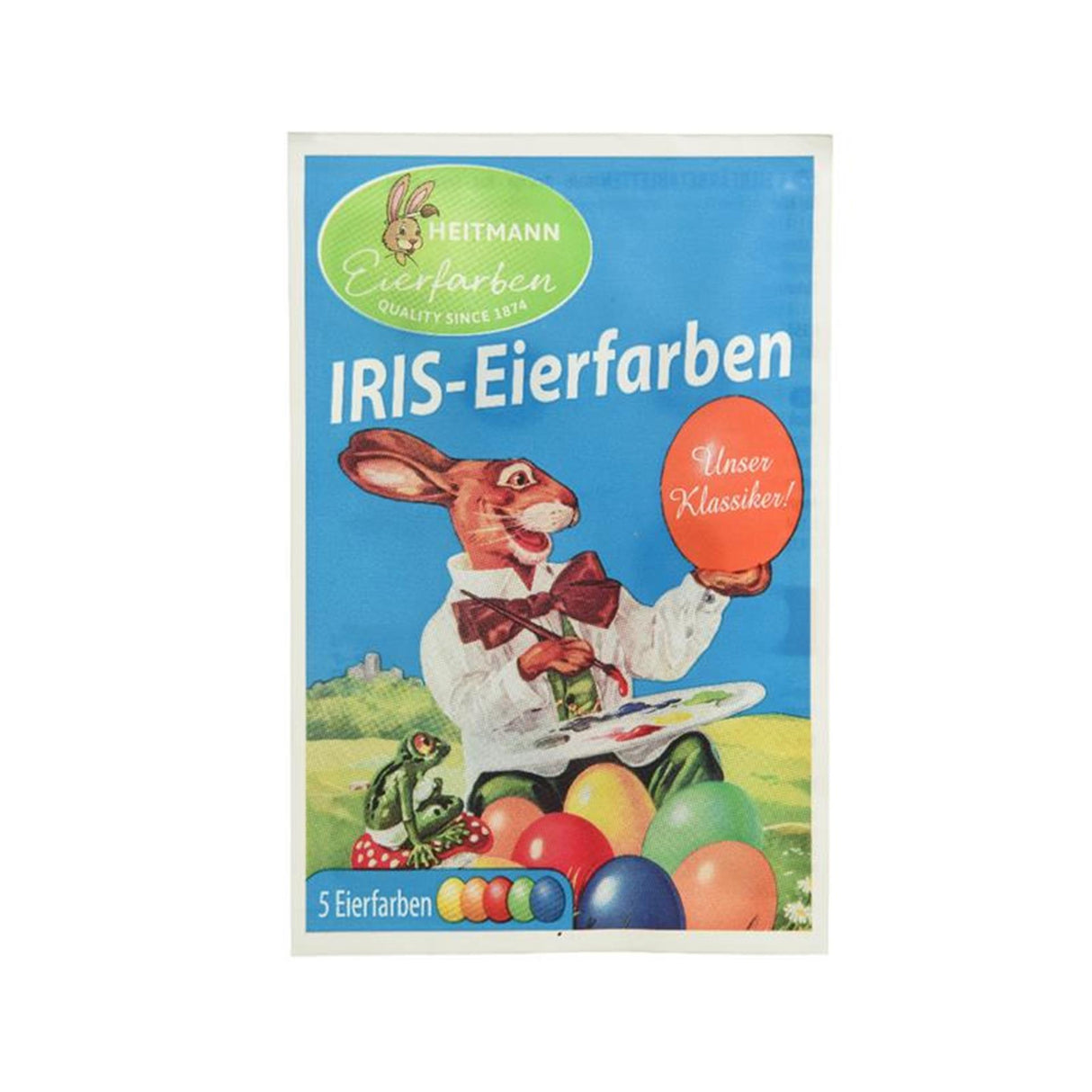 Decoris ægmaling tabletter pose med 5 farver