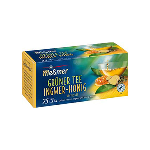 Messmer Gruner tee orange ingwer 25x 1,75gr (12 stk.)