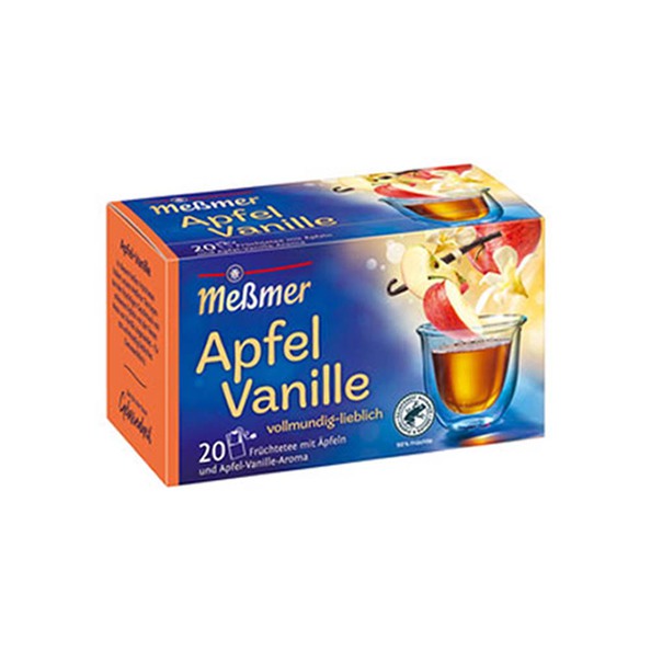 Messmer æble vanilje 20x 2,75gr (10 stk.)