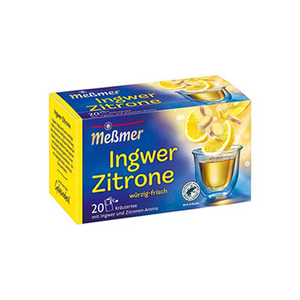 Messmer ingwer zitrone 20x 2gr (10 stk.)