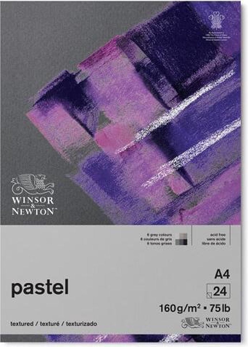 Winsor newton pastel papir a4 grå