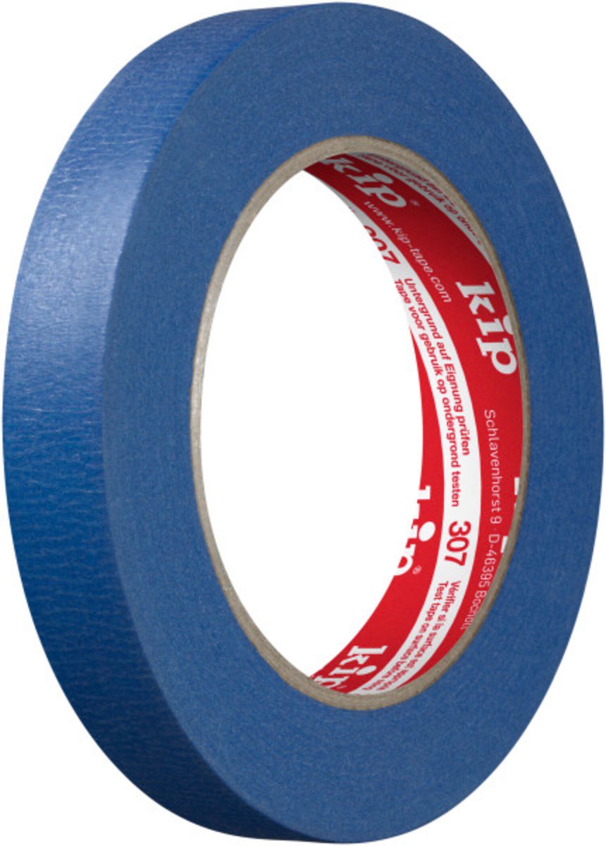 Kip 307 malertape - 18mm x 50 meter pr. rulle
