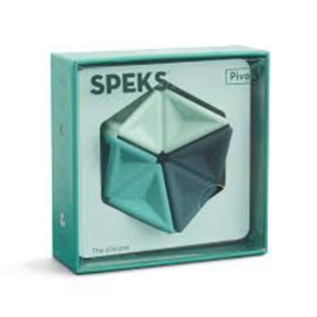 Speks pivot silicone flexagon assorti | 2 stuks