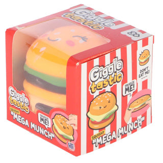 Hamburger squeeze figur mega munch 3 assorteret