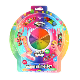 Fantastisk cool hjul unicorn slime mix sæt | 6 stk