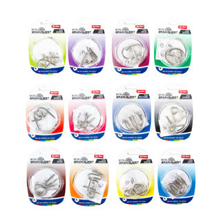 Tålmodighed spil puslespil metal assorteret | 6 stk