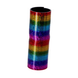 Metallic tøndefjeder 15 cm assorteret | 6 stk