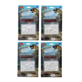 Dino fossilgravning 4 assorteret | 8 stk