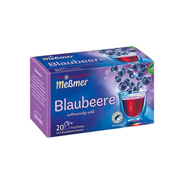 Messmer blaubeere 20x 2,25gr (10 stk.)