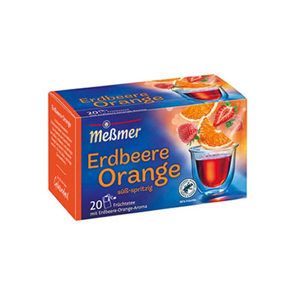 Messmer erdbeere appelsin 20x 2,25gr (10 stk.)