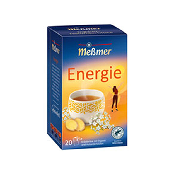 Messmer energie ingwer holunderblute 20x 2gr (5 stk.)