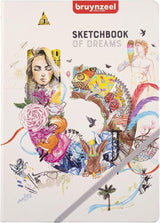 Bruynzeel creatives skitsebog a4 140 g m 80 ark