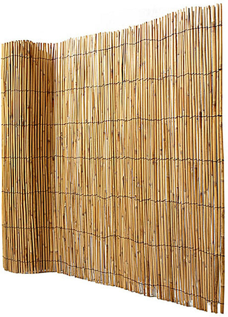 Nature – gespleten bamboe – bamboescherm – 1 x 3 m – natuurlijk