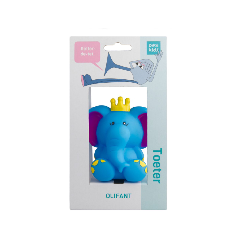 Cykling horn pexkids elefant - blå