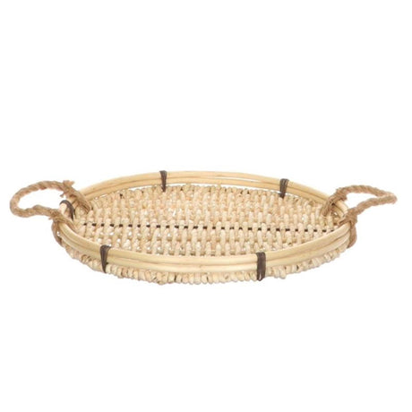 Hbx naturlig opholdsbakke herbesco med greb ø35xh4cm