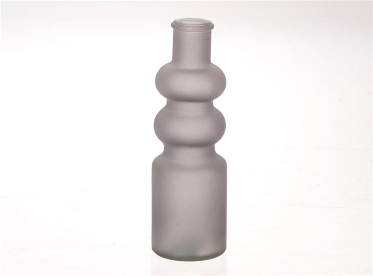 Hbx naturlig levende vase gina ã˜7x22cm mat antracit