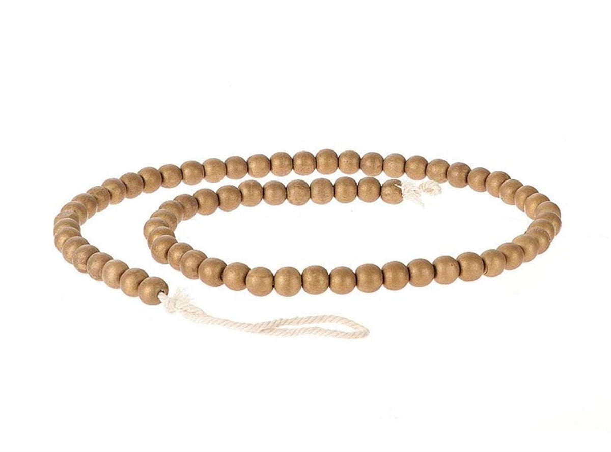 Hbx natural living living chain træ l 1 meter guld