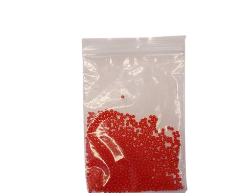 HBx naturlige levende vandperler rød pose med 15gr