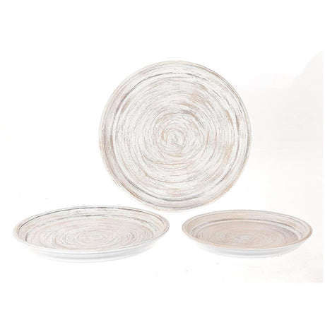 HBx natural living skål sæt 3-delt hvidvask 33-40-45cm