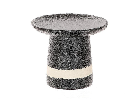 Hbx naturlig levende lysestage til søjlelys dia12x10,5cm