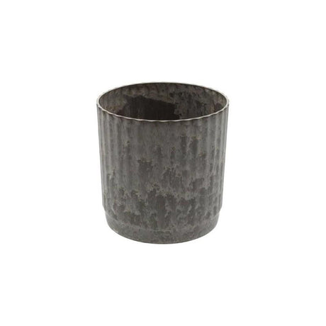 Hbx naturlig levende urtepotte melamin ribbet dia17x18cm