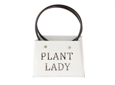 HBx naturlig levende urtepotte metal plantlady