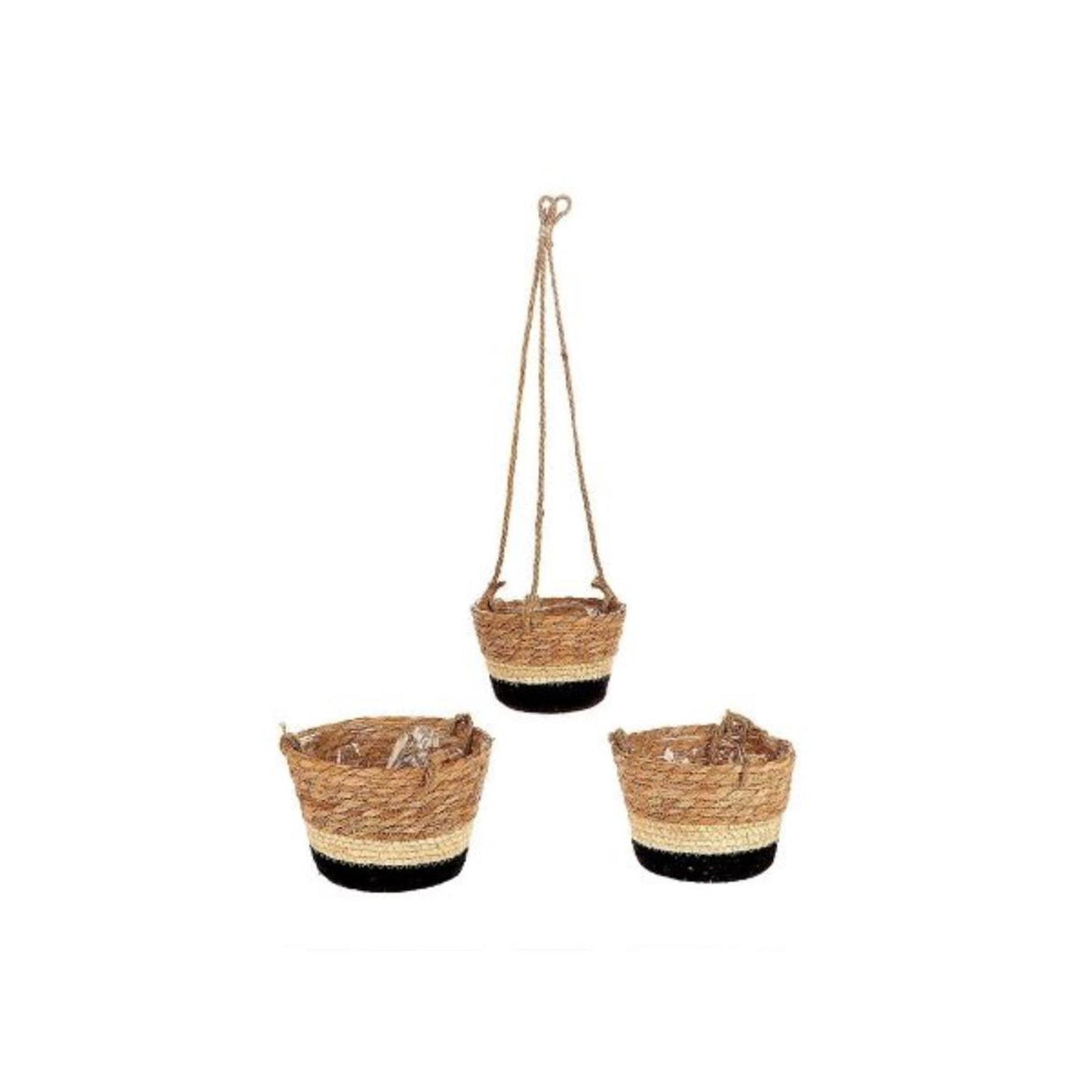 Hbx natural living hbx natrural living vedhæng makka sæt a 3 ø14xh10 ø16xh11 ø18xh13cm