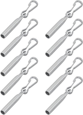 Proplus kabeleindsluiting - staal - ø 6 mm - 90 mm - simplex haken - 10 stuks